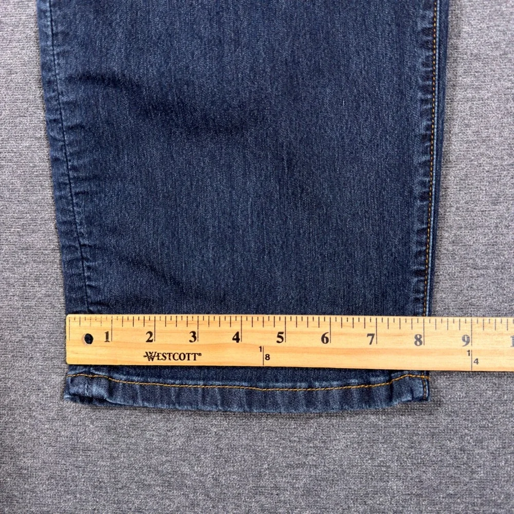 TravisMathew Featherweight Jeans Men 42x32 Blue Denim Straight Leg Stretch